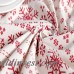 Personalizable algodón de lino rojo copos Navidad mesa de tela para la boda banquete tabla lavable cubierta textiles ali-30231756